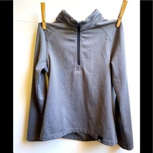REI half zip warm base layer kids pullover 6-7